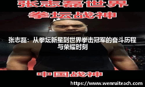 张志磊：从拳坛新星到世界拳击冠军的奋斗历程与荣耀时刻