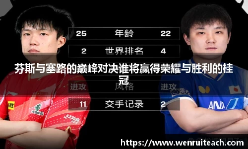 芬斯与塞路的巅峰对决谁将赢得荣耀与胜利的桂冠